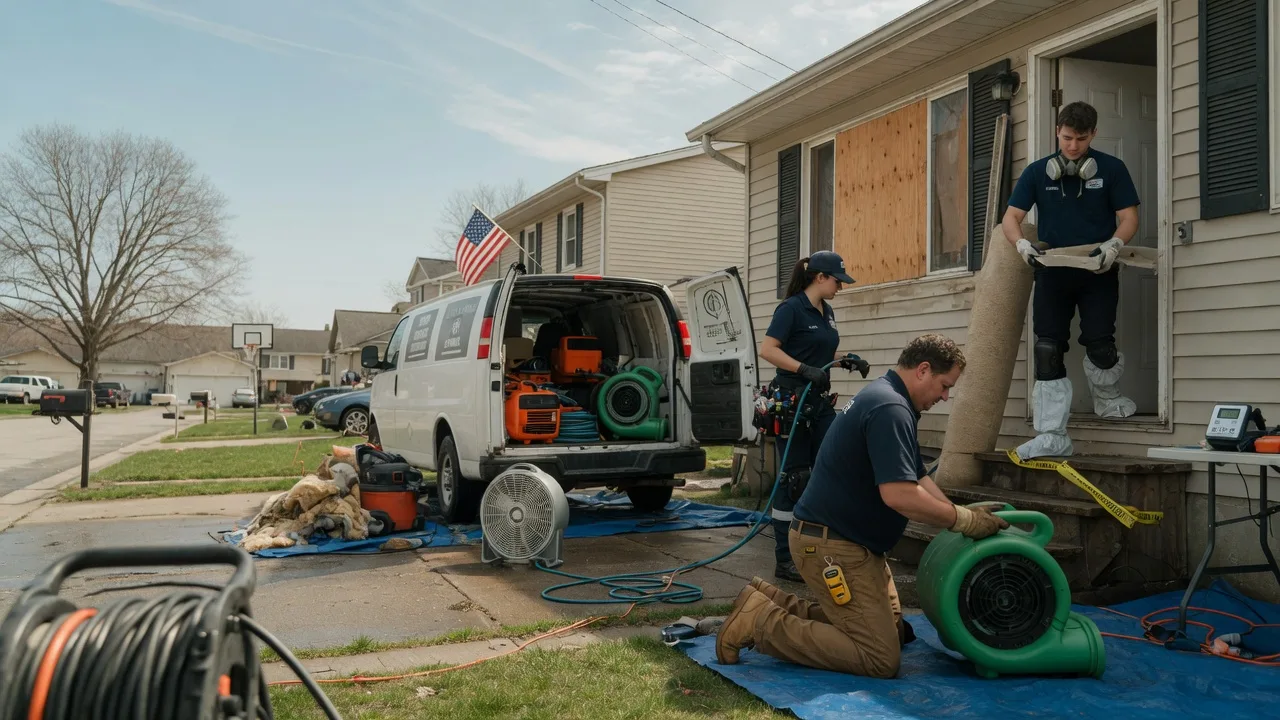 Water Damage Restoration in Dighton, KS near me